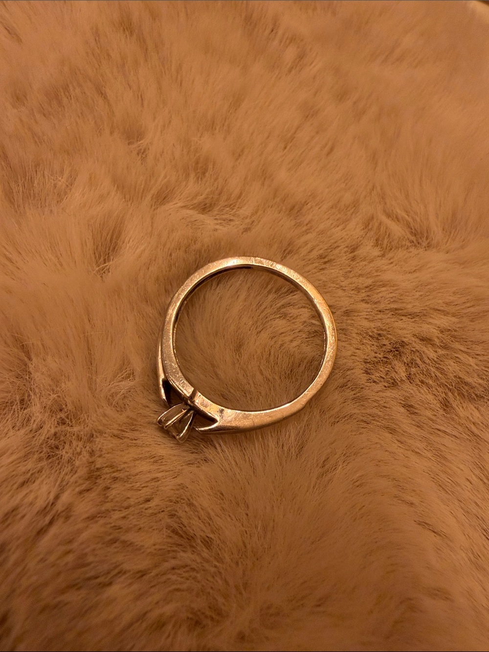 Timeless Silver Solitaire Ring - Silver